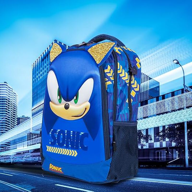 Mochila Sonic con Diseño de Personaje, Varios C... image number null