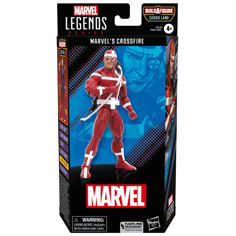 Figura De Acci&oacute;n Marvel Legends Series Crossfir... image number null