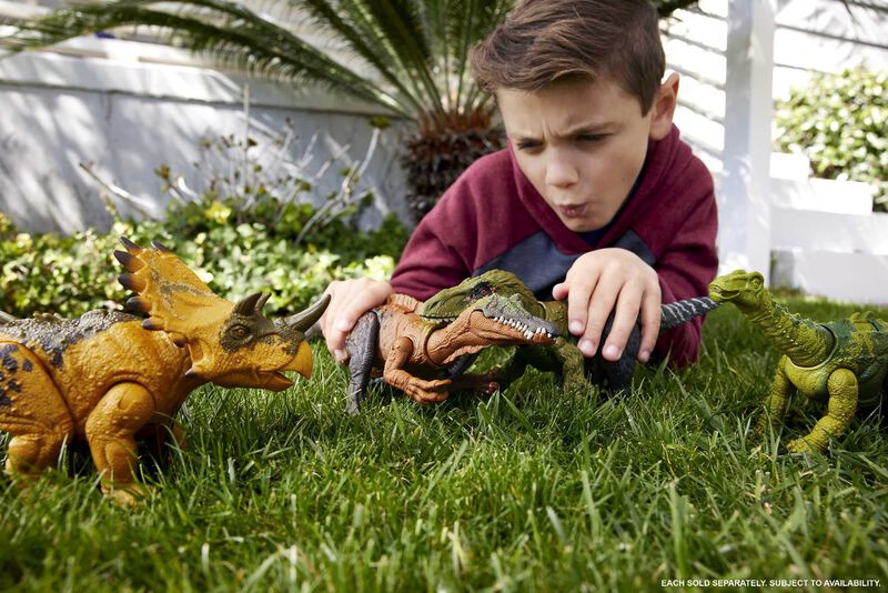 Juguete De Dinosaurio Mattel Jurassic World Wil... image number null