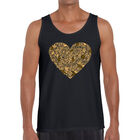 Tank Top Word Art Para Hombre - Vibras de Oto&ntilde;o - Negro