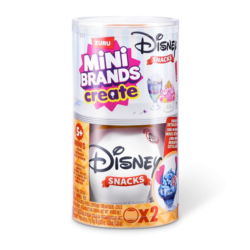 Mini Brands Create Disney Snacks Series 1 C&aacute;psu... image number null