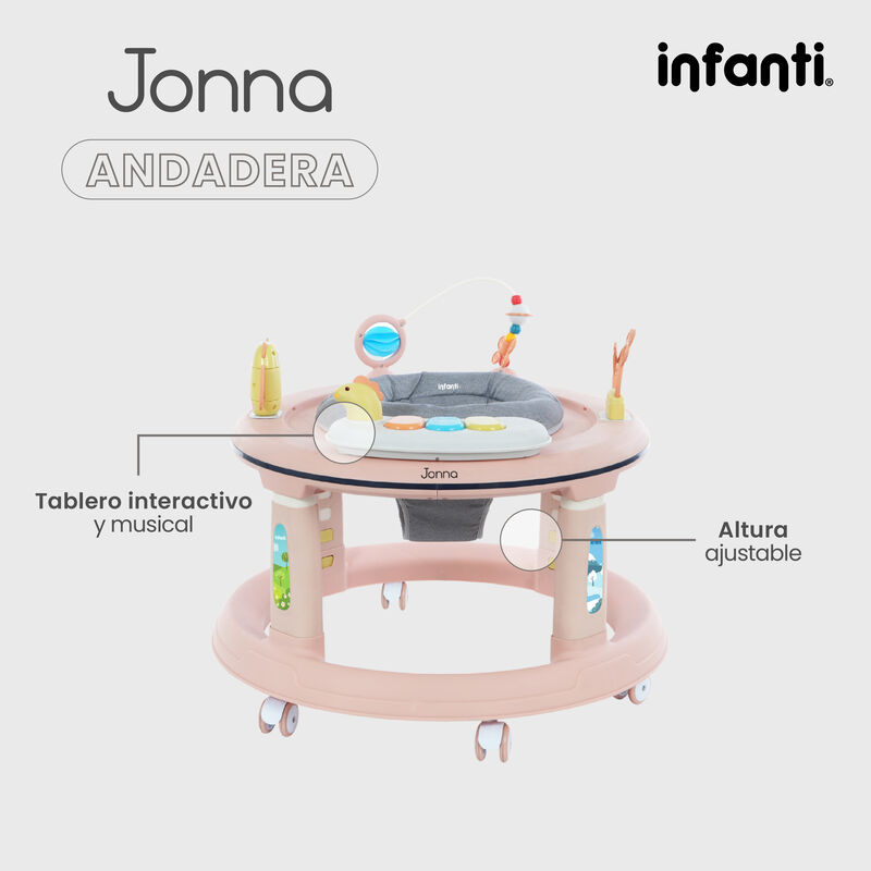 Andadera Jonna Con Asiento Centro Entretenimien... image number null