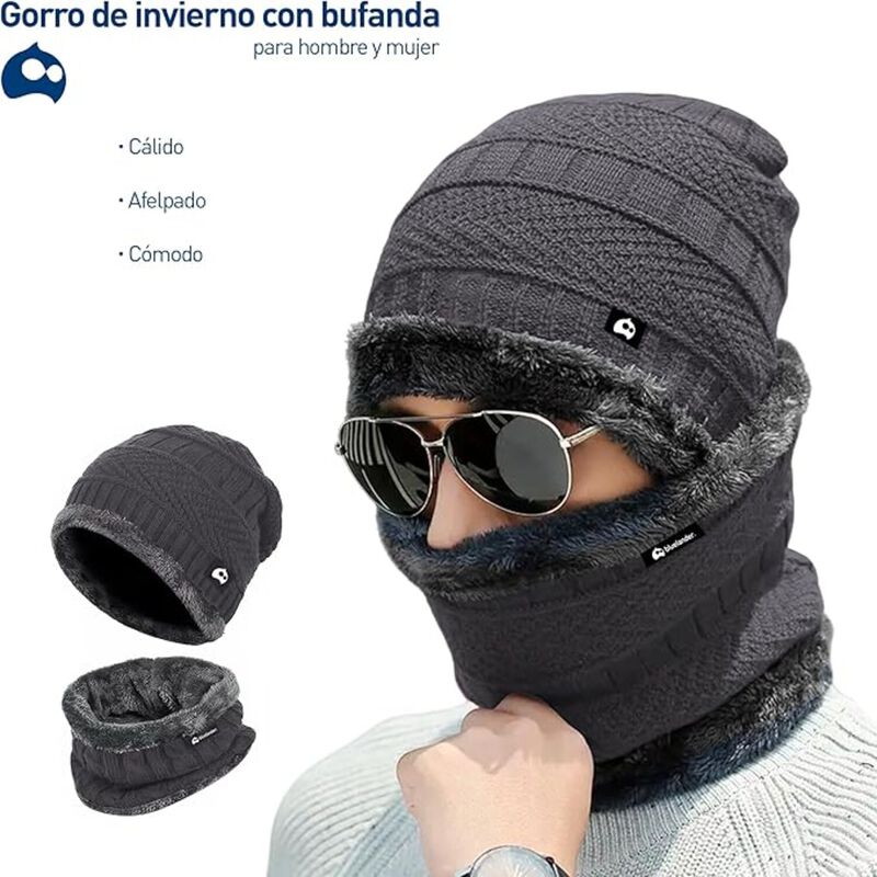 Gorro de Bufanda para Invierno Bluelander image number null