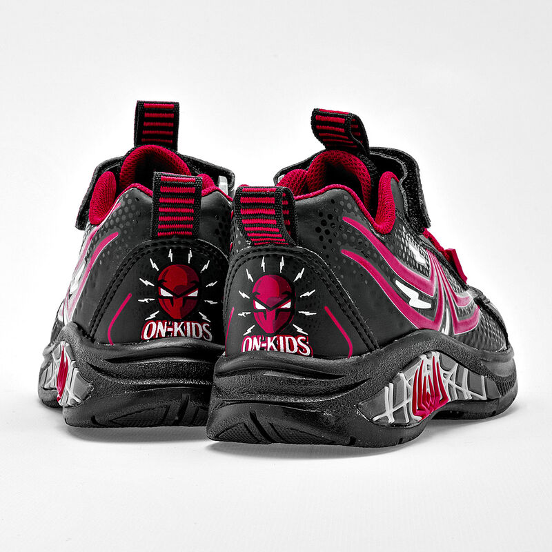 On Kids Tenis Para Beb&eacute; Negro Rojo Cod 132691-c image number null