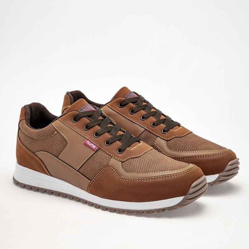 Felpor Tenis urbano para hombre. Camel image number null
