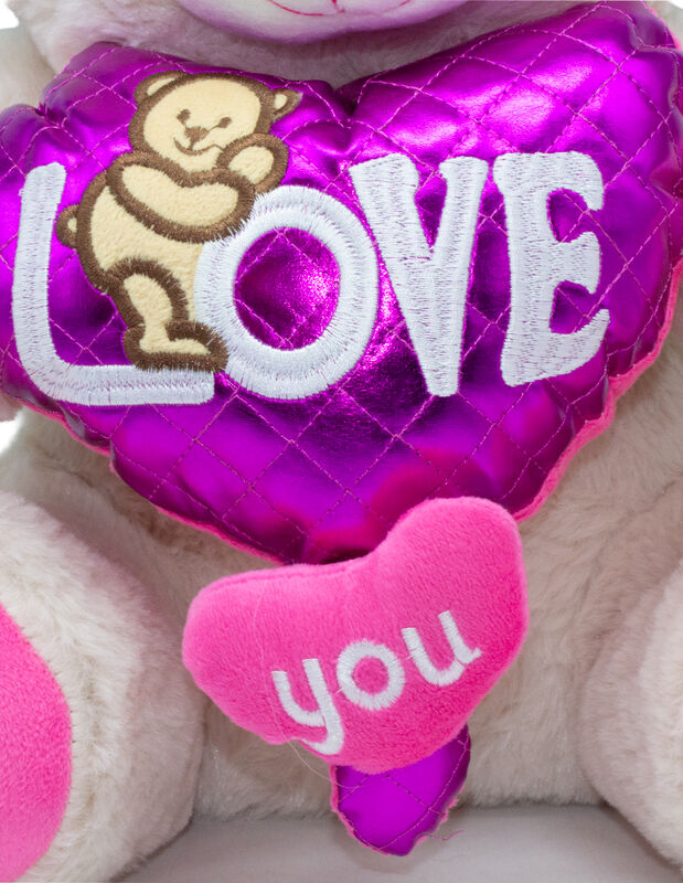 Oso De Peluche Con Globo De Coraz&oacute;n Regalo San ... image number null