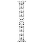 Correa Para Reloj Swarovski Sparkling Chain En Acero Inoxidable Plateado