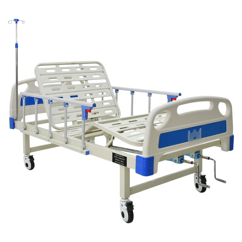 Cama Hospitalaria Manual Incluye Colchón Y Port... image number null