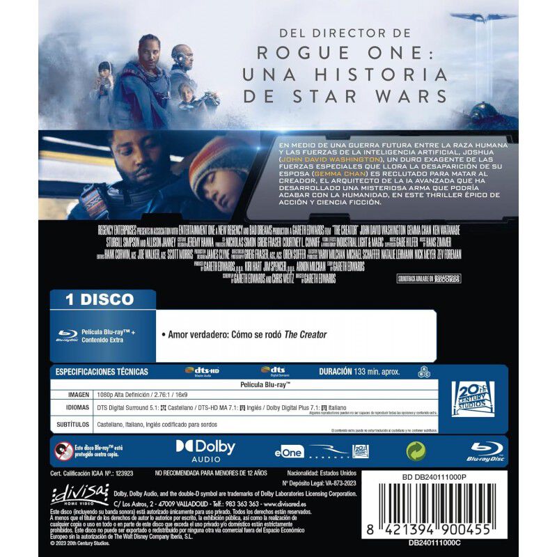 El Creador (Blu-ray) [Blu-ray] image number null
