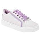 Moramora Tenis urbano para mujer blanco lila