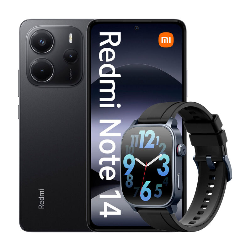 Combo Xiaomi Redmi Note 14 128GB 6GB Negro + Ki... image number null