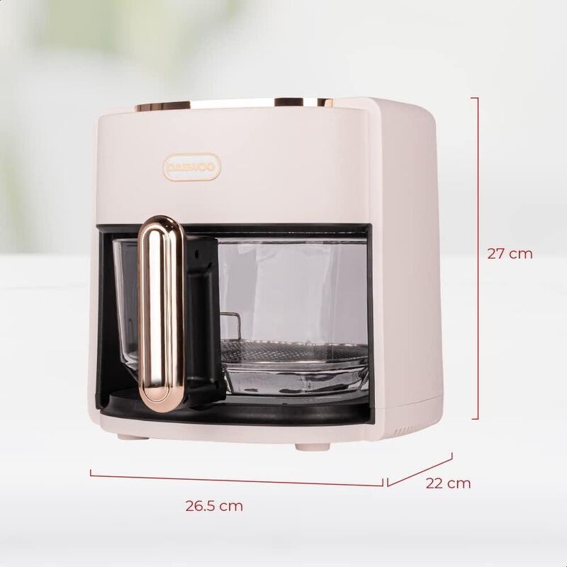 FREIDORA DE AIRE DAEWOO DAF-1886 MATERIAL VIDRI... image number null