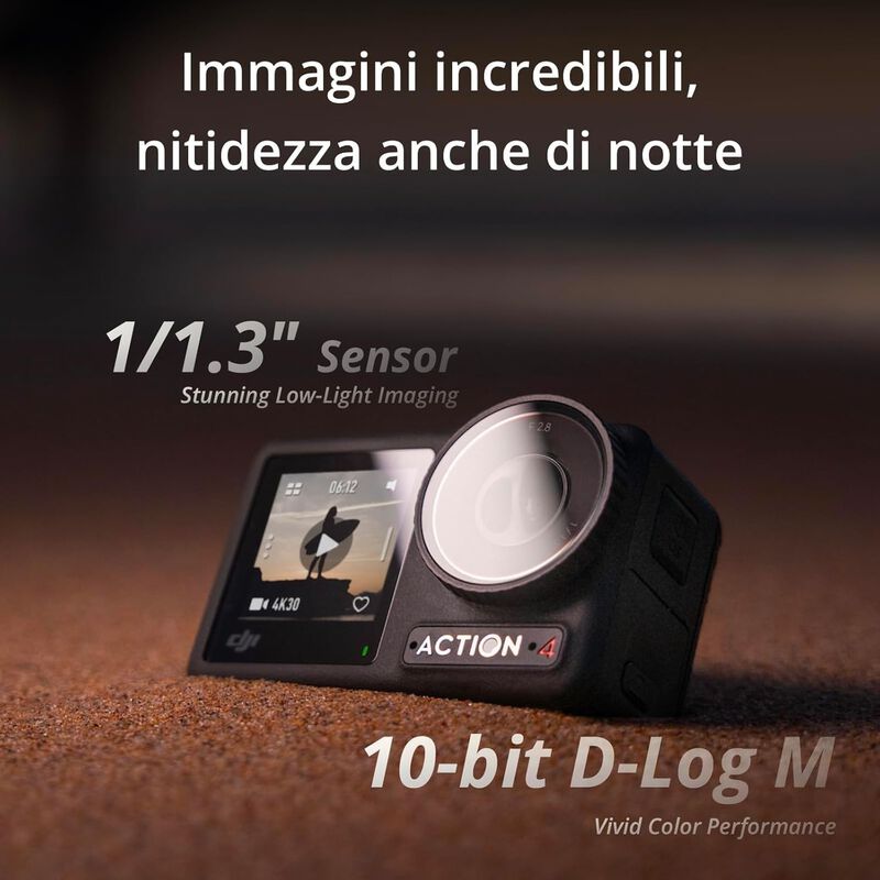 C&aacute;mara De Acci&oacute;n Dji Osmo Action 4 Combo Est&aacute;nd... image number null