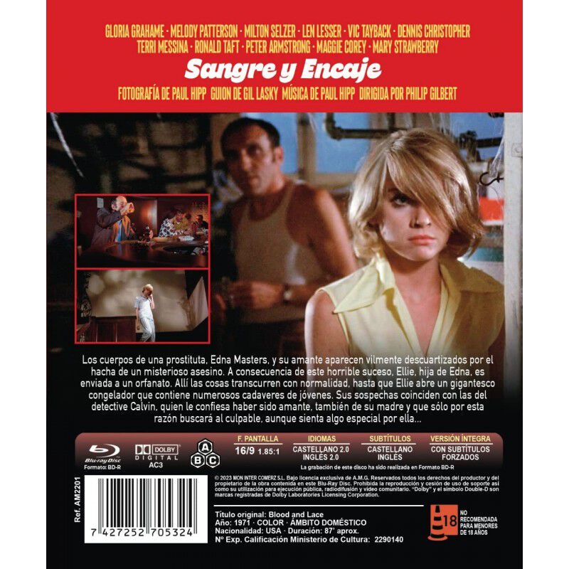 Sangre Y Encaje Bdr [blu-ray] image number null