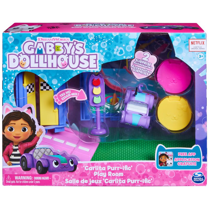 Sala De Juegos Carlita Purr-ific De Toy Gabby's... image number null