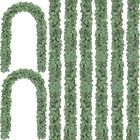 Guirnalda Artificial De Eucalipto Cqure 2,1 m &ndash; Pack De 36