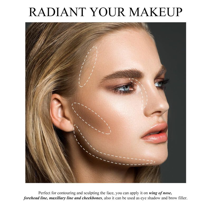 Paleta De Contorno Kyda Face Sculpting Smooth M... image number null