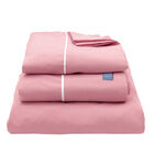 Juego de S&aacute;banas Individuales Royal Touch Rosa