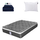 Colch&oacute;n King Size Aries+Almohada One+1 juego de S&aacute;banas Softy