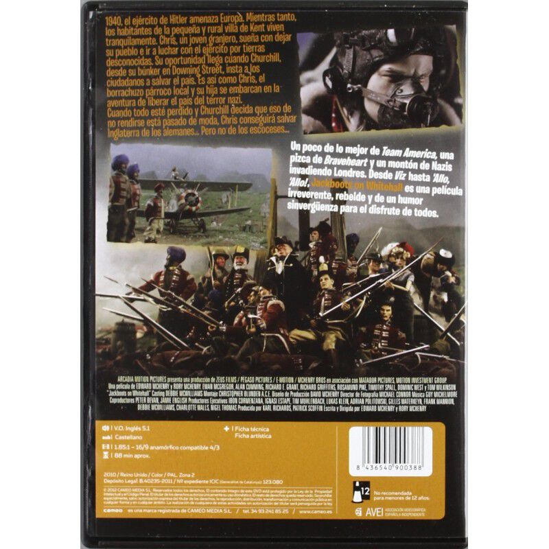 JACKBOOTS ON WHITEHALL (DVD) image number null