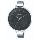 Reloj De Pulso Lorus Modelo Rg235lx9 Para Mujer Color Plateado