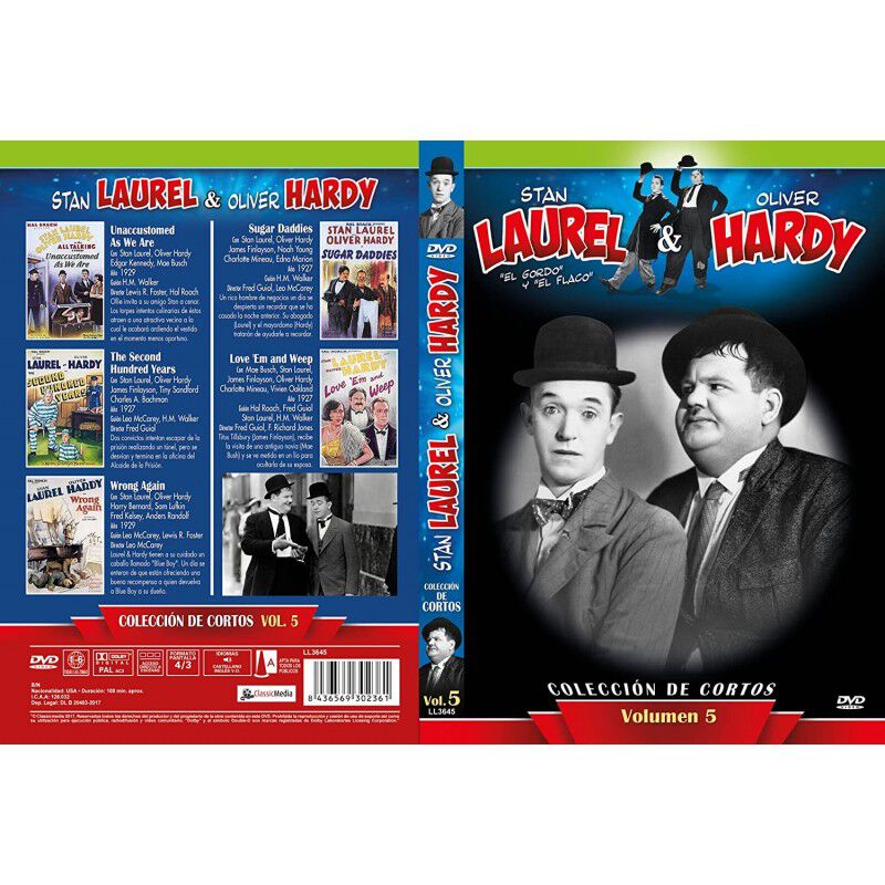 Stan Laurel & Oliver Hardy - Colecci&oacute;n De Corto... image number null