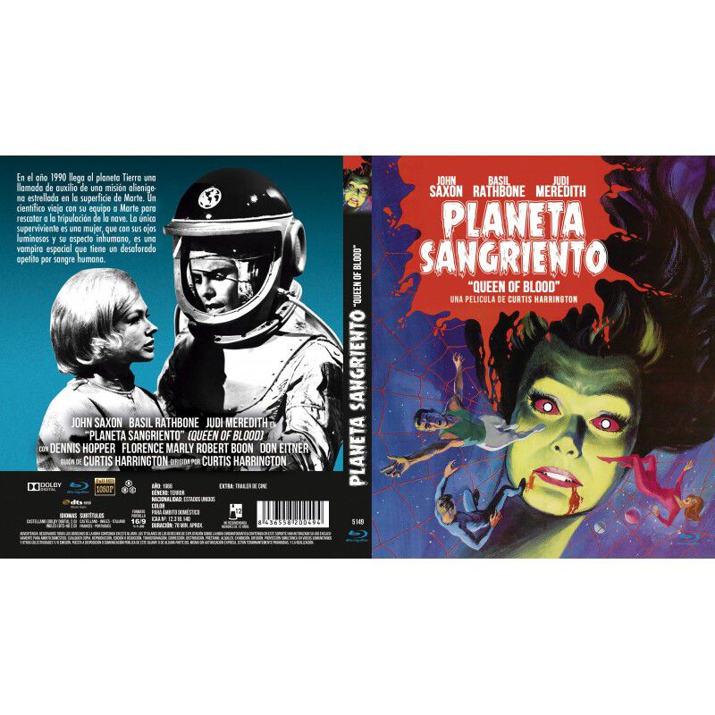 Planeta Sangriento [blu-ray] (1966) Reina De Sa... image number null