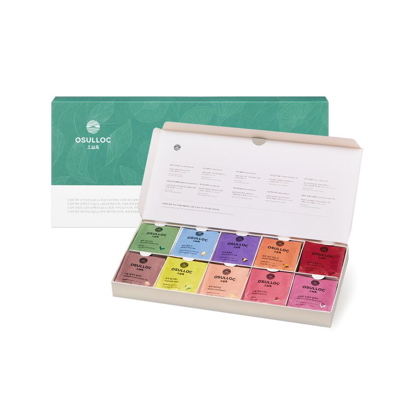 Colecci&oacute;n De T&eacute; Premium Osulloc, 40 Unidades, 1... image number null