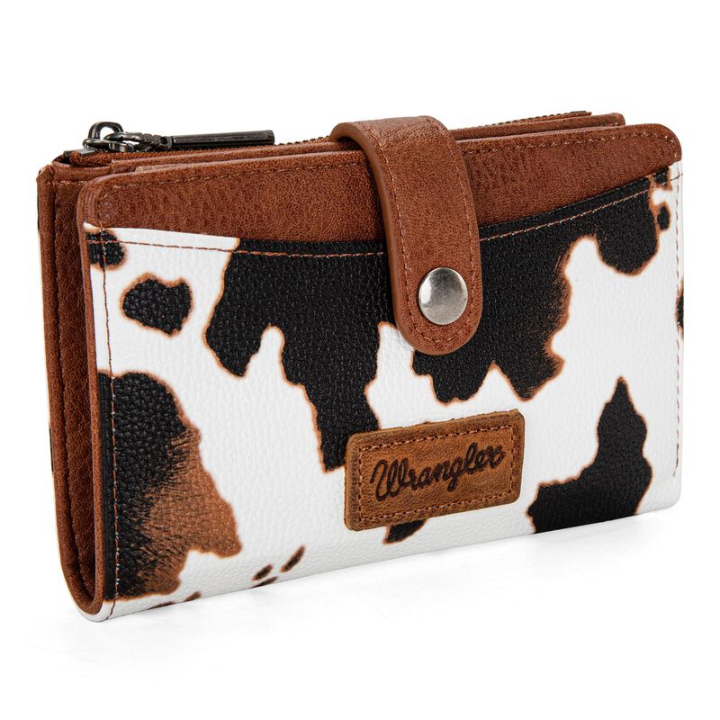 Billetera Wrangler Con Estampado De Vaca Plegab... image number null
