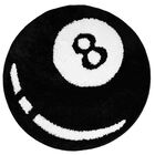 Alfombra Slothy Fafi 61 cm Blanco Y Negro Con Dise&ntilde;o De Bola 8
