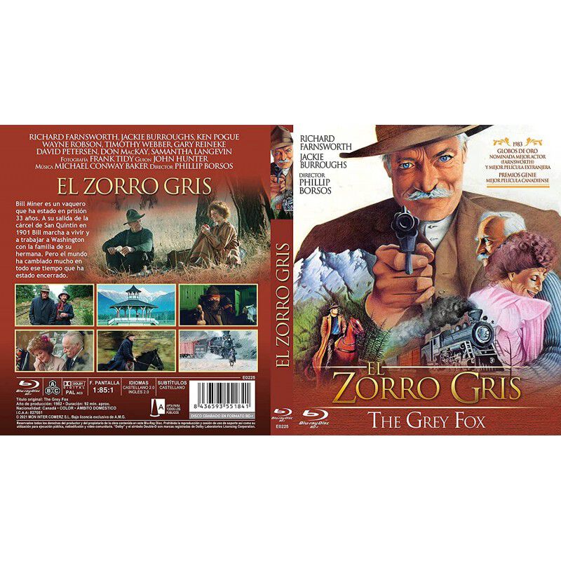 El Zorro Gris [Blu-ray R] (1982) The Grey Fox image number null