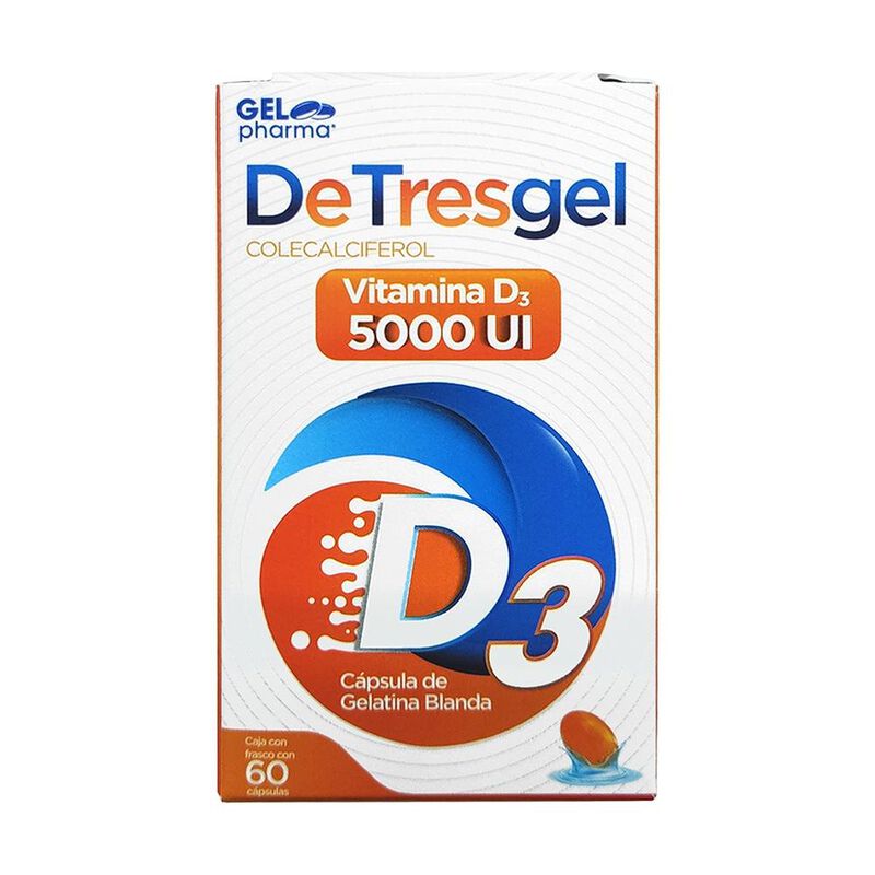 Detresgel 5000iu 60 C&aacute;psula(s) image number null