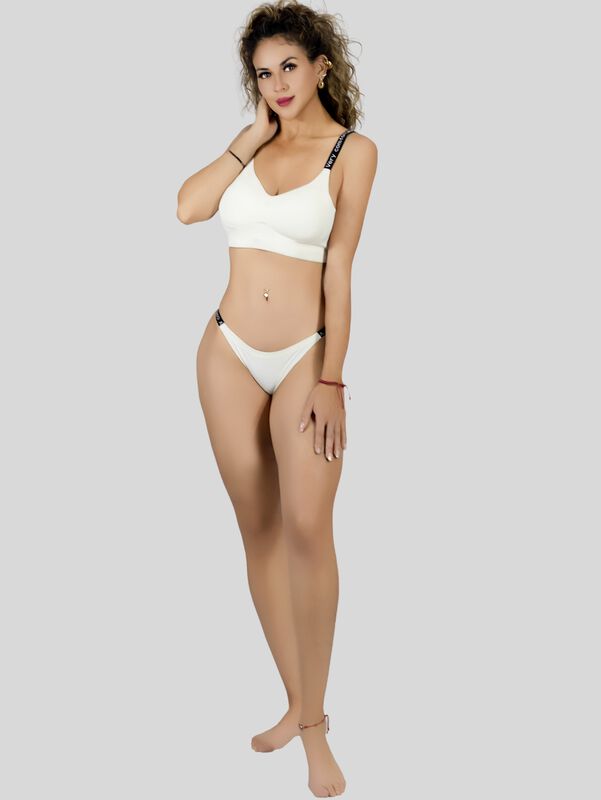 Coordinado de Lencería Mujer Brasier y Calzón C... image number null