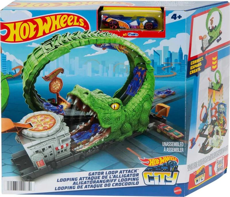 Hot Wheels City N&eacute;mesis Cocodrilo HKX39 image number null