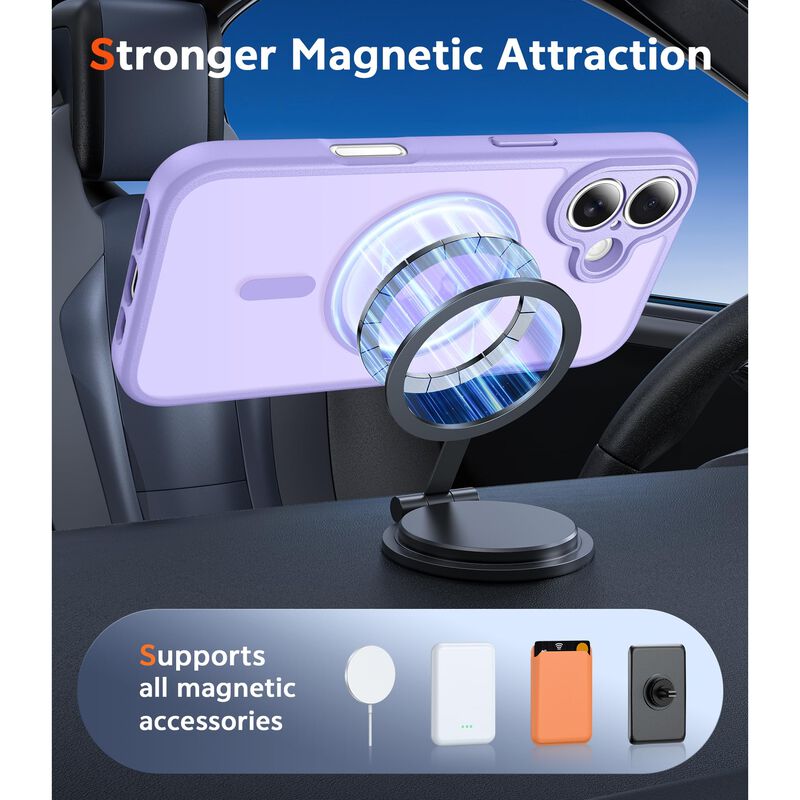 Funda FNTCASE para iPhone 16 MagSafe con Acabad... image number null