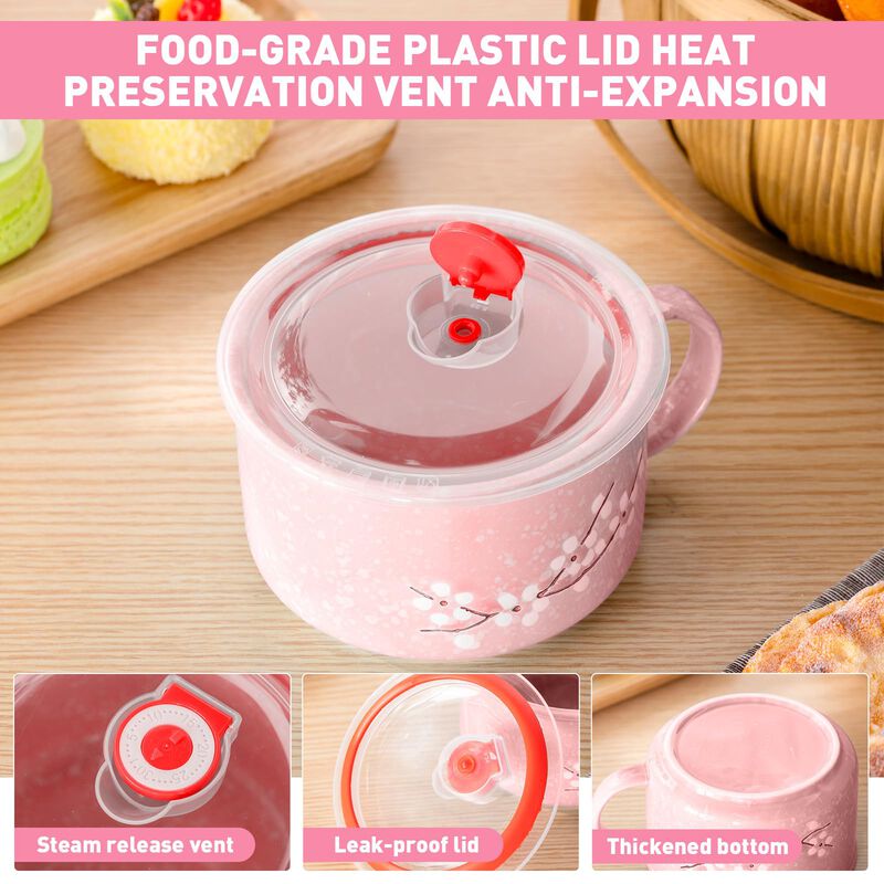 Taz&oacute;n Para Sopa Tanlade 2 Unidades 890ml Rosa c... image number null