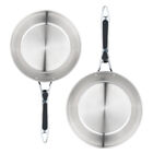 Set Sartenes De 24 y 28 Cms Acero inoxidable Bogner BFPS02