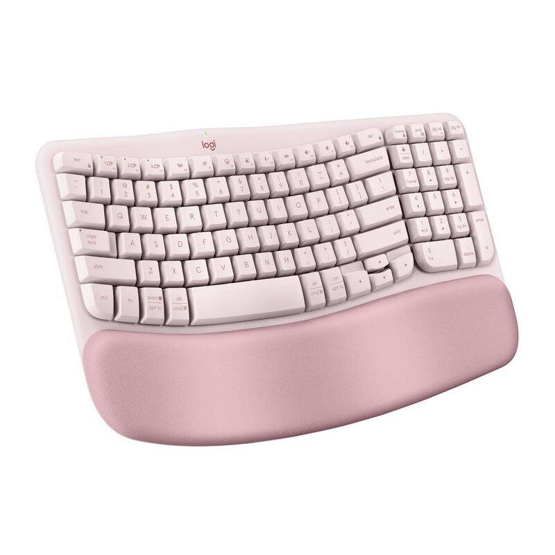 Teclado Logitech Wave Keys Inal&aacute;mbrico Ergon&oacute;mi... image number null