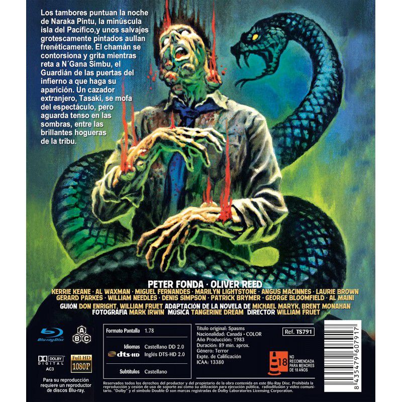 Mordisco Mortal [blu-ray] (1983) Espasmos image number null