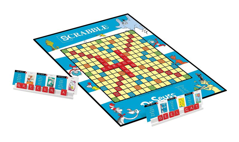 Juego De Mesa Usapoly Scrabble: Dr. Seuss Editi... image number null