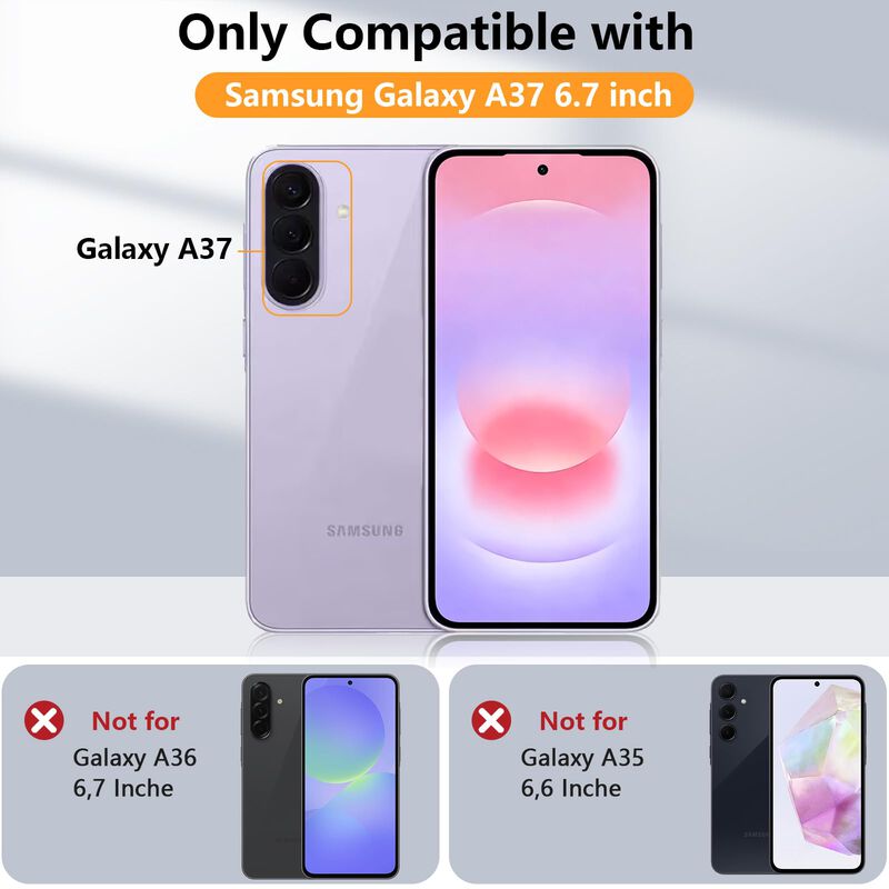 Funda Hensinple para Samsung Galaxy A37 5G + Pr... image number null