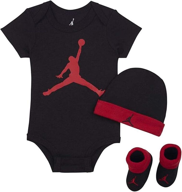 Infant Jumpman, Jordan , Juego De 3 Piezas, Neg... image number null