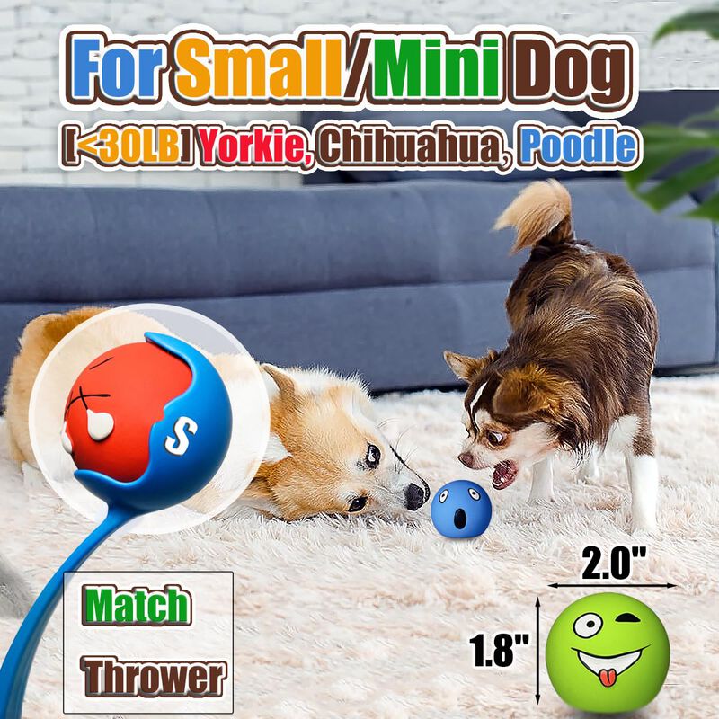Bolas De L&aacute;tex Para Perros Holysteed 5 cm Con C... image number null