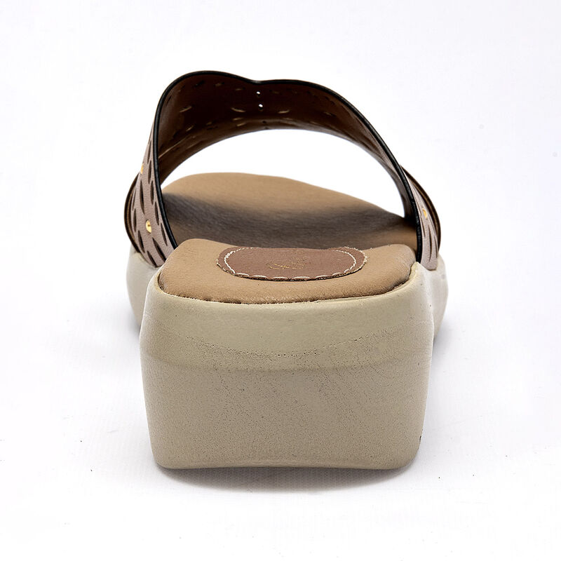 Cruz Shoes sandalia plataforma para mujer camel... image number null