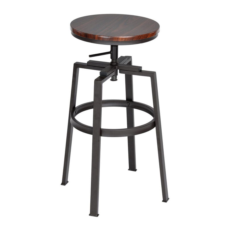 Set de 2 Taburetes de Bar Negro FurnitureR image number null