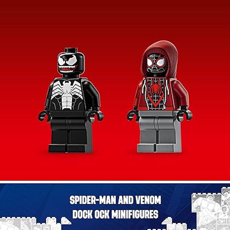 Armadura Rob&oacute;tica De Venom Vs. Miles Morales. L... image number null