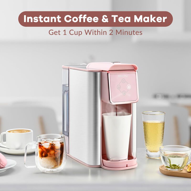 Cafetera Mecity Pink 3 En 1, Servicio Individua... image number null