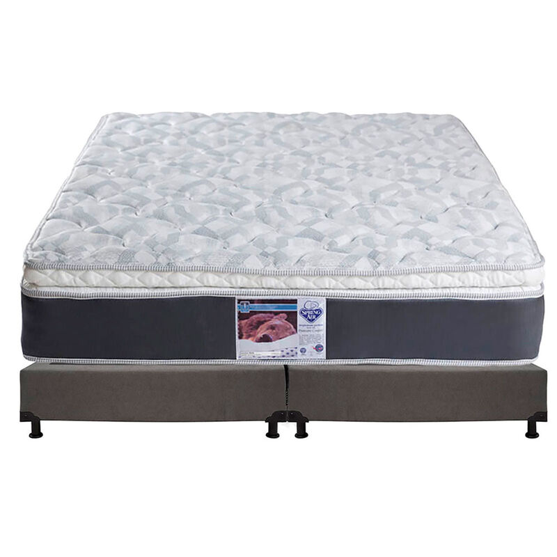 Colch&oacute;n King Size Spring Air Marte+S&aacute;banas Dica... image number null