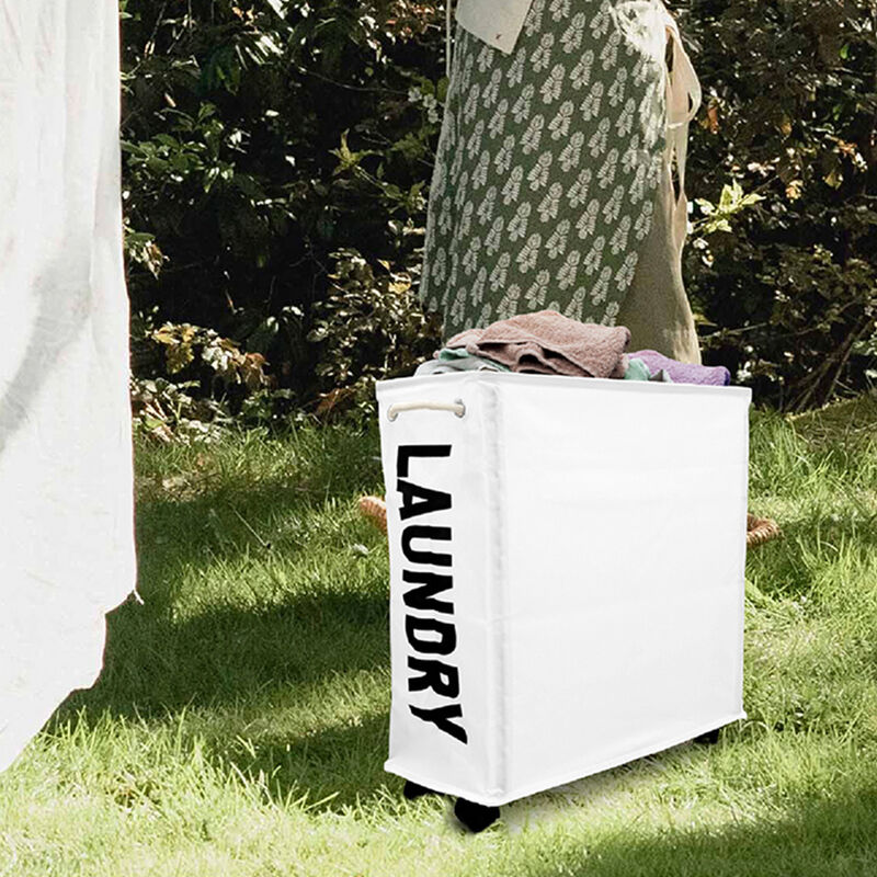 Cesto de Lavander&iacute;a Para Ropa Sucia Plegable co... image number null