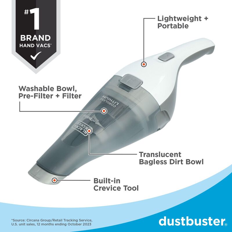 Aspirador De Mano Black+decker Dustbuster Quick... image number null